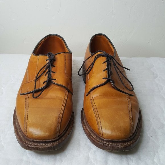 Mens Allen Edmonds Hillcrest Oxfords Dress Shoes Size 10 D Brown Leather main image 5